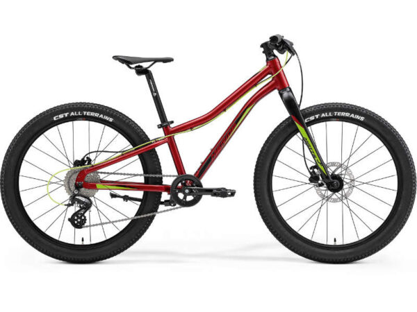 MERIDA 2022 MATTS J.24+ tmavočervený(zelený/čierny)