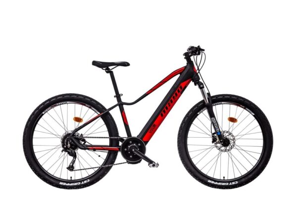 MAYO e-XC 27,5 FLASH TOUR D 36V čierno - červená