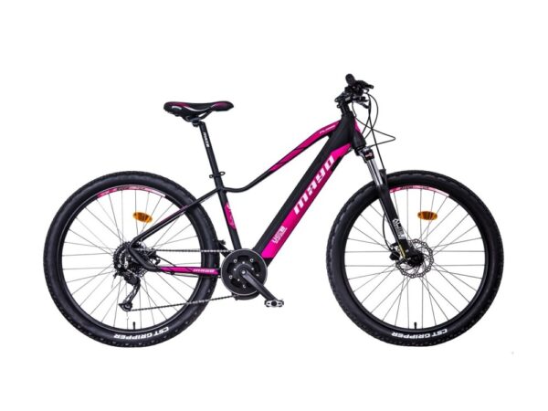 MAYO e-XC 27,5 FLASH POWER D čierna - ružová