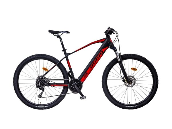 MAYO e-XC 29 FLASH TOUR D 36V BB čierna - červená