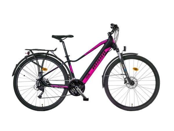 MAYO e-XR FLASH TOUR D čierna - ružová