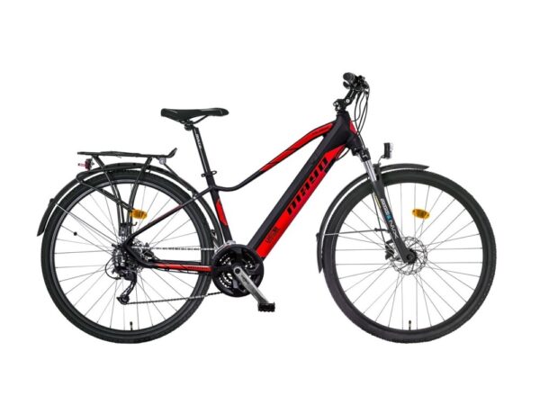 MAYO e-XR FLASH TOUR D čierna - červená