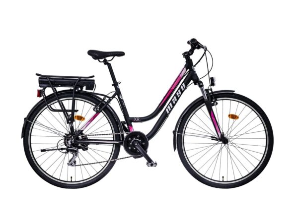 MAYO e-XR BASIC LOW BB čierna - ružová