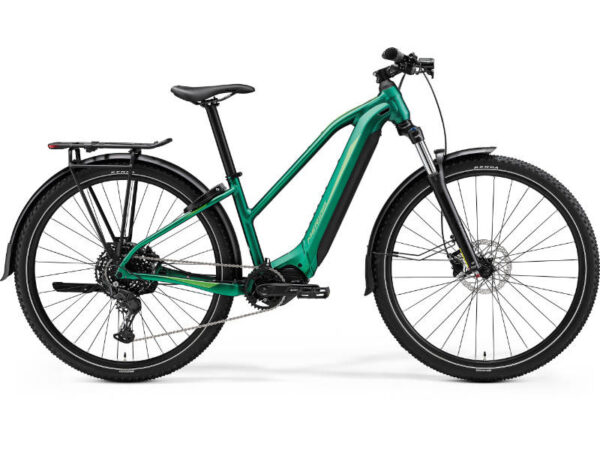 MERIDA eBIG.TOUR 400 EQ matný zelený